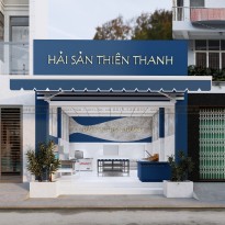 Thiết kế tiệm hải sản Thiên Thanh hiện đại và đủ công năng